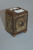 Small Cast Metal Safe Penny Bank