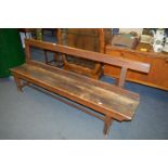 Pine Church Pew 75"