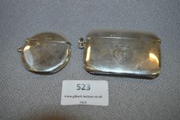 Two Hallmarked Silver Vestas