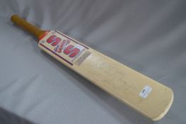 Surridge Demon Driver Cricket Bat Signed by Clive Lloyd