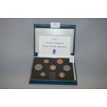 UK Royal Mint Proof Coin Collection 1991