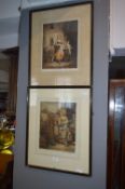 Pair of Coloured Engravings by E. Jackson Stobart