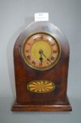Edwardian Mahogany Mantel Clock