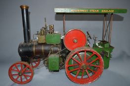 1 1/2" Scale Model Steam Traction Engine