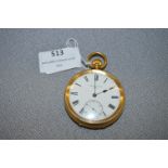 Gabriel of London 18cT Gold Pocket Watch - 99g gross