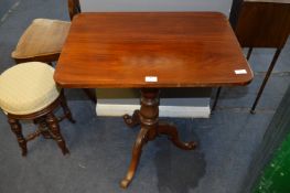 Victorian Mahogany Tip Top Side Table
