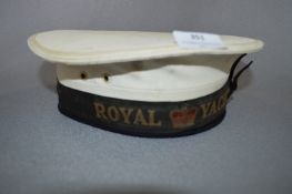 Royal Navy Cap with Sash "Royal Yacht" Size:66 7/8