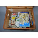 Box Containing Tea & Cigarette Cards