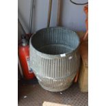 Galvanised Metal Dolly Tub