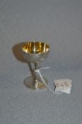 Small Engraved Hallmarked Silver Goblet - 1871 Approx 29.8g