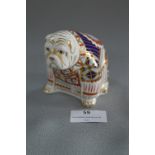 Royal Crown Derby Ornament - British Bulldog