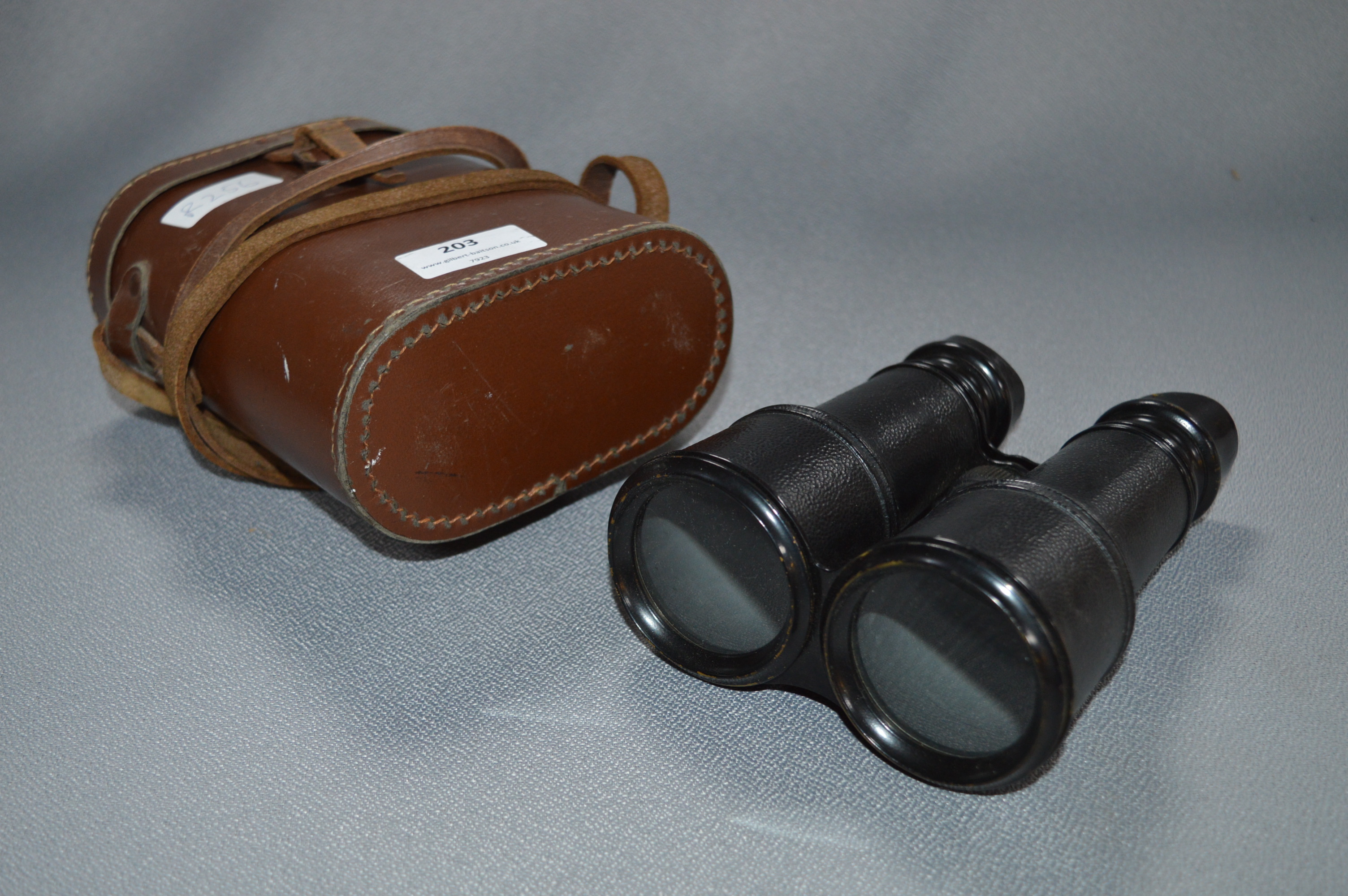 Pair of French Binocular in Case