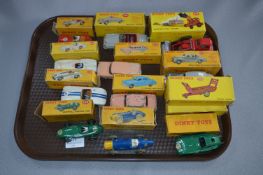 Thirteen Assorted Boxed Dinky Diecast Vehicles