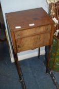 Victorian Mahogany Side Cabinet with Single Drawer and Door