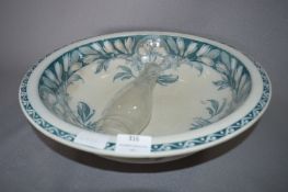 Victorian Blue & White Wash Bowl