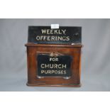 Church Donations Box