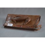 Crocodile Skin Handbag