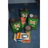 Selection of Vintage Castrol Gear Oil Tins