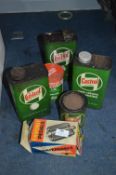 Selection of Vintage Castrol Gear Oil Tins
