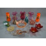 Collection of Murano and Ruby Glassware - Jugs and