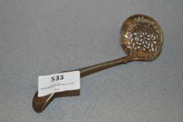 Hallmarked Silver Sifter Spoon - London 1872 Approx 48g