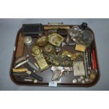 Brassware, Pen Knives, Fountain Pens, Inkwells, Medallions, etc.