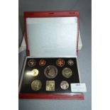 Two British Coin Proof Sets 1999 & 2000