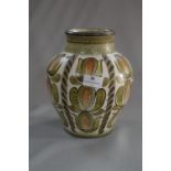 Denby Glyn College Painted Vase