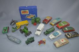 Collection of Tin Plate Friction and Diecast Vehicles