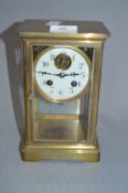 1920's Brass Cased Carriage Clock with French Movement