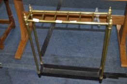 Reproduction Brass & Cast Metal Stick Stand