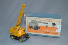 Boxed Dinky Supertoy No.571 Cole's Mobile Crane