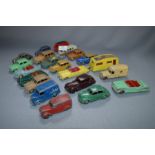 Collection of Twenty One Dinky Diecast Motorcars