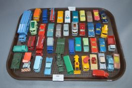 Collection of Lesney and Matchbox Diecast Vehicles