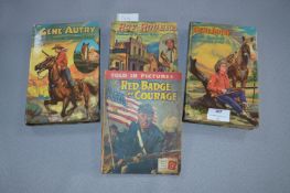Cowboy Western Books; Roy Rogers and Gene Autry
