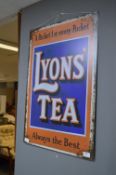 *Printed Metal Sign - Lyons Tea