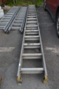 17ft Extending Aluminium Ladder