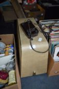 Cased Singer Electric Sewing Machine
