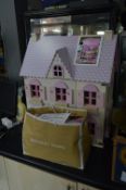 Early Learning Rosebud Cottage Dolls House with Fu