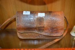 Alligator Skin Handbag