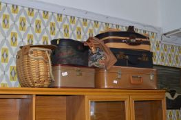 Selection of Suitcases and Vanity Cases