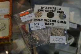 Edward VII Commemorative Medallion and Mandela Bu