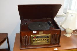 Vintage Style Record/CD/Radio Player