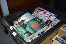 Box of Fiction and Nonfiction Books
