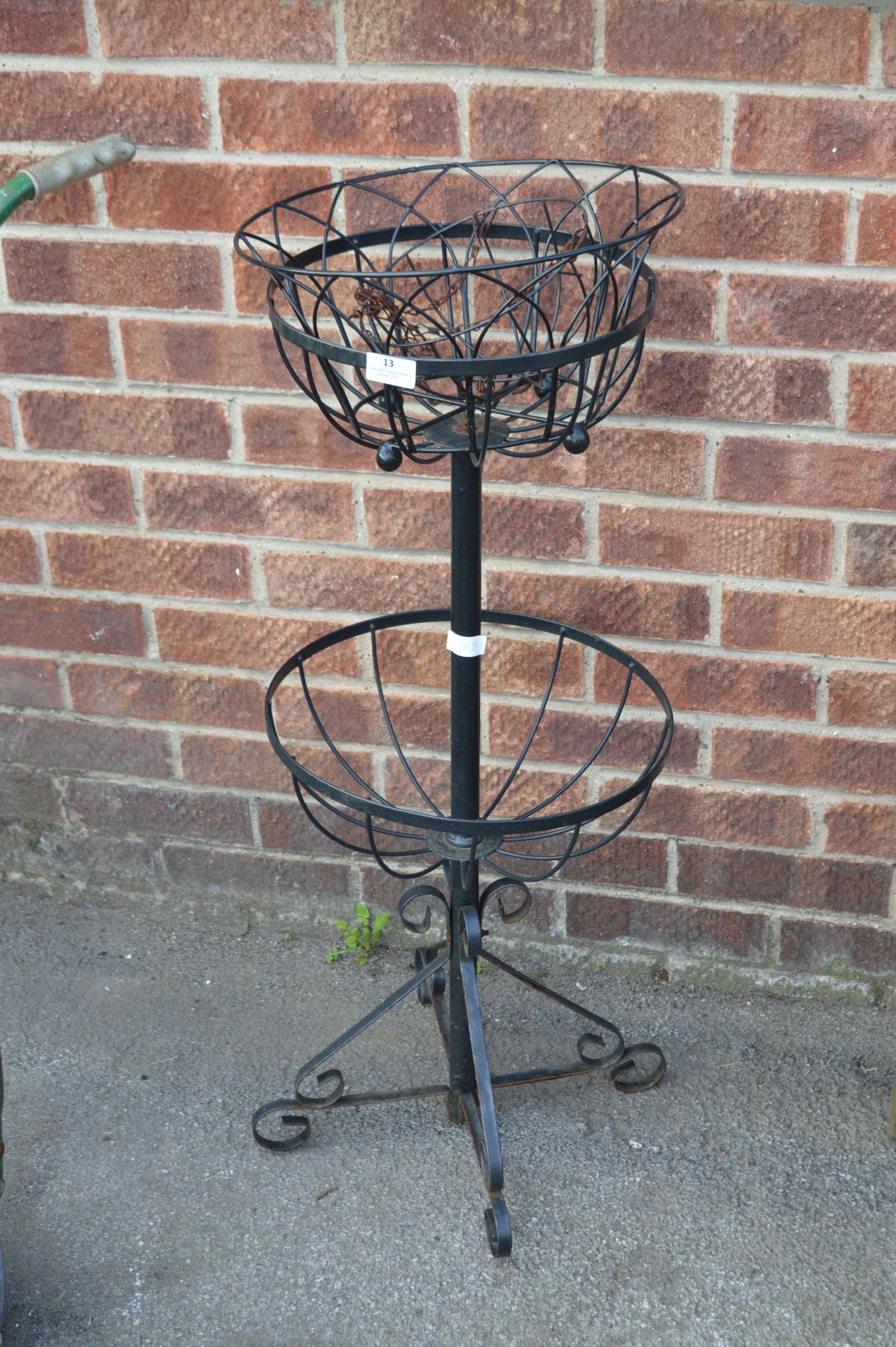 Wrought Metal Plant Stand