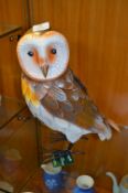 *Painted Metal Garden Decoration - Barn Owl