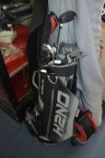 H2NO Sun Mountain Golf Bag with Mazuno and TRX Gol