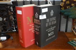 Two Hardback Books - History of MI5 and MI6