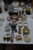 Ansley Vases, Decorative Tea Set, Ornaments and a