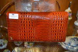 Crocodile Skin Handbag